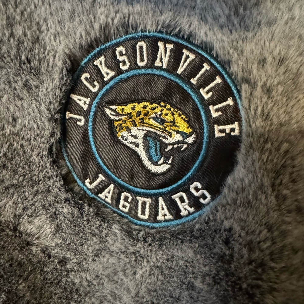 NFL Women’s Frosted Sherpa Pullover w/Rib Knit Sleeves NWT JAGUARS - Picture 5 of 7